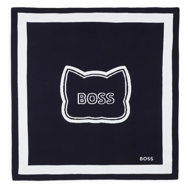 Hugo Boss Baby - Blanket Place of Bith, Navy