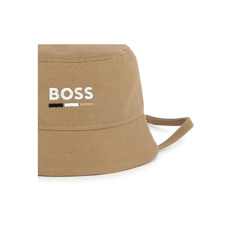 Hugo Boss Baby - Boy Bucket Hat Beige - Image 3