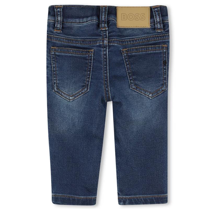 Hugo Boss Baby - Boy Denim Pants In Cotton, Lavage - Image 2