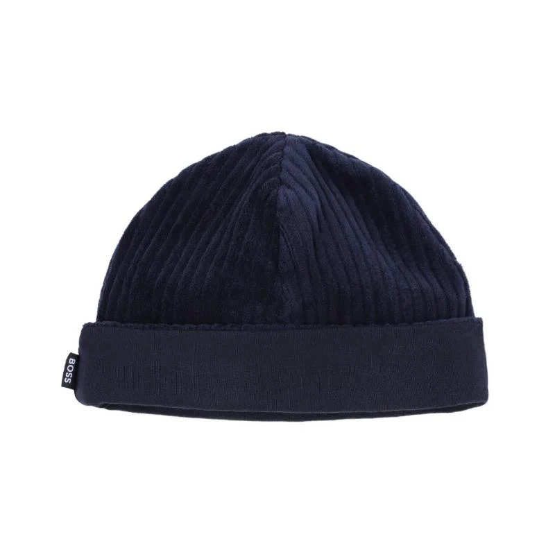 Hugo Boss Baby - Boy Footie & Hat Set, Navy - Image 2