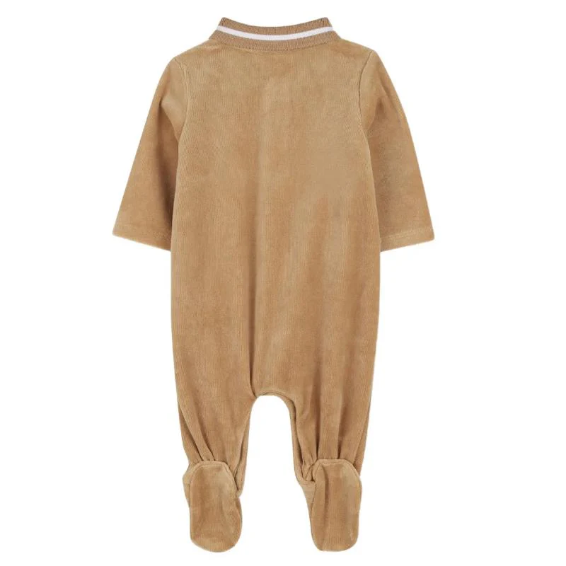 Hugo Boss Baby - Boy Polo Footie Beige - Image 2