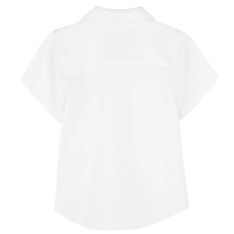 Hugo Boss Baby - Boy Short Sleeve Shirt, White - Image 2