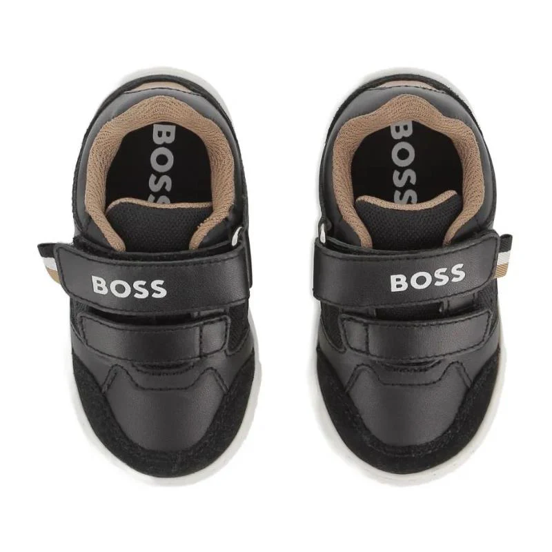 Hugo Boss Baby - Boy Trainers Sneaker, Black - Image 3