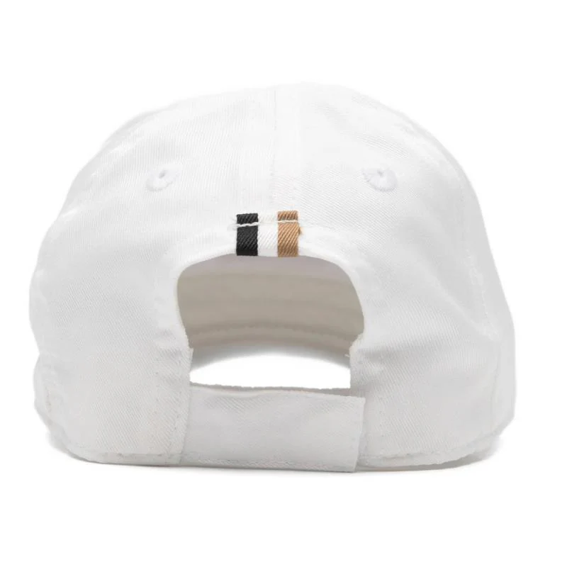 Hugo Boss Baby Cap In Cotton White - Image 2