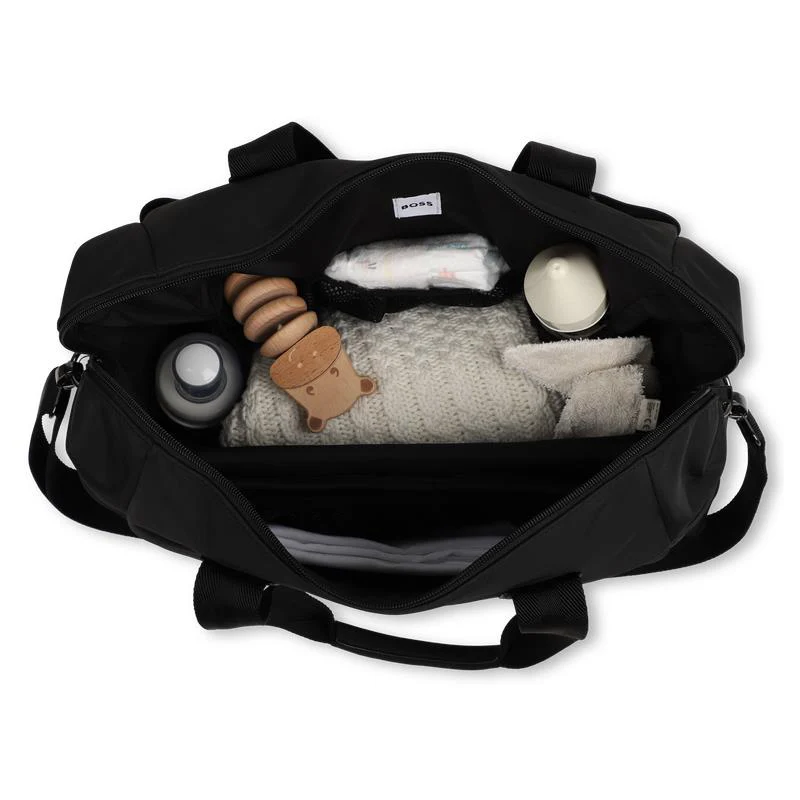 Hugo Boss Baby - Changing Bag Canvas Black - Image 4