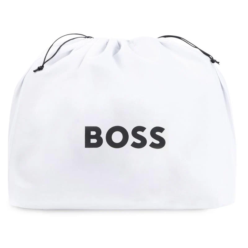 Hugo Boss Baby - Changing Bag In Polyester Canvas Dark Stone - Image 5