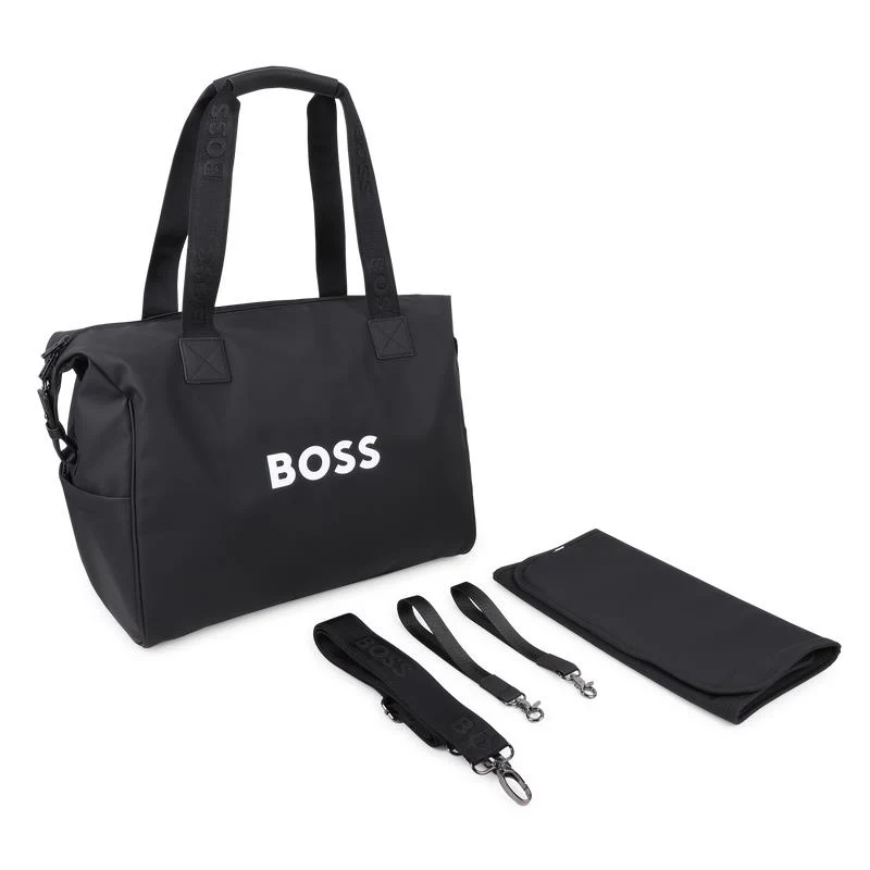 Hugo Boss Baby - Changing Bag In Textured Simili Black - Image 2
