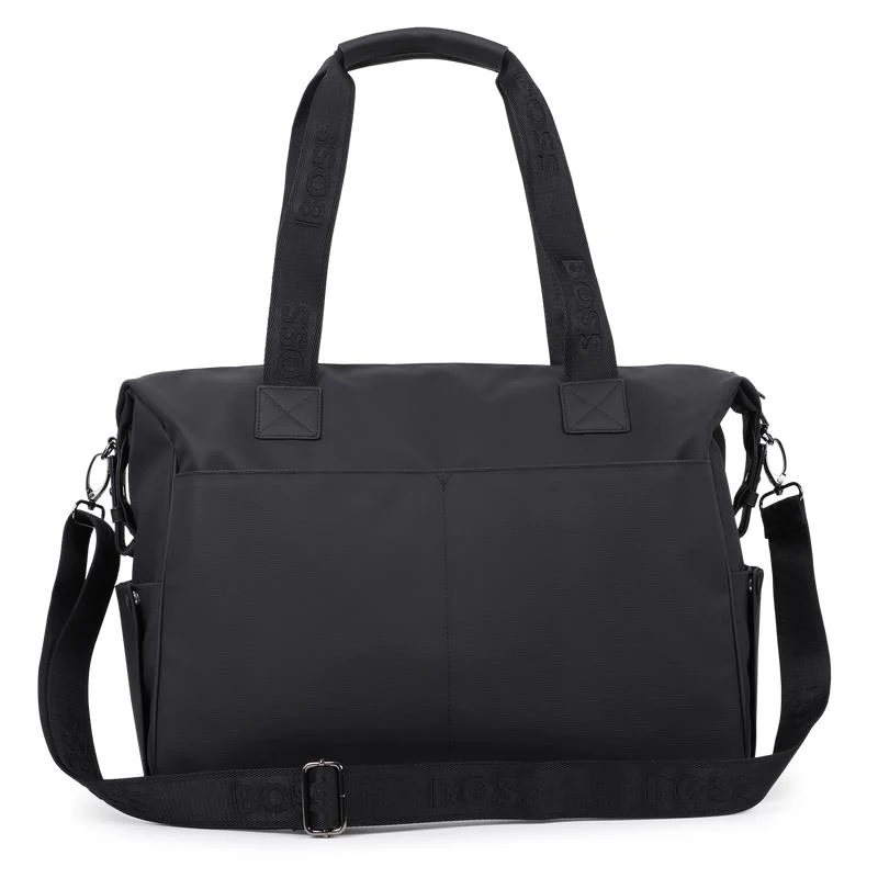 Hugo Boss Baby - Changing Bag In Textured Simili Black - Image 3
