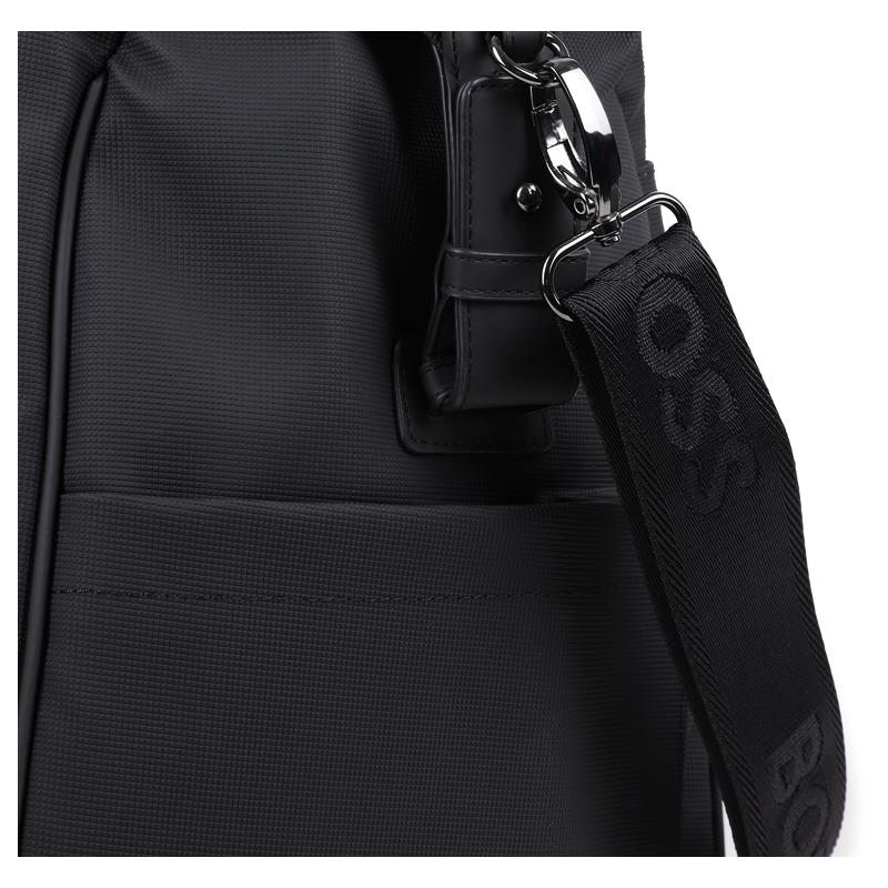 Hugo Boss Baby - Changing Bag In Textured Simili Black - Image 4