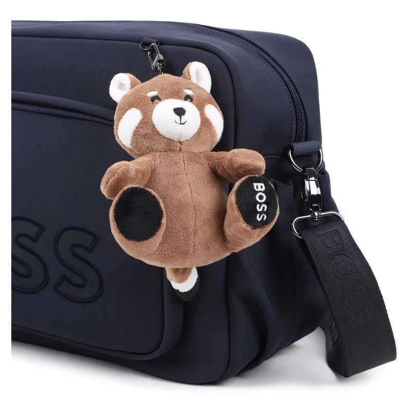 Hugo Boss Baby - Changing Bag With Red Panda Soft Toy Key Ring Navy - Image 4