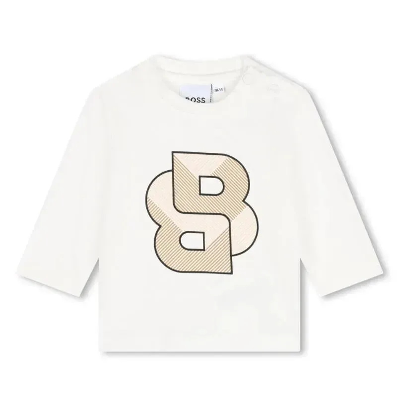 Hugo Boss Baby - Cotton Baby Set, Brown - Image 4