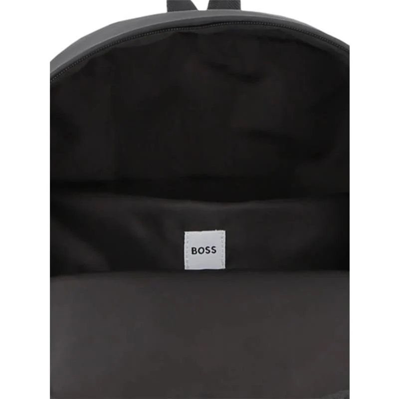 Hugo Boss Baby - Embossed Logo Backpack, Black - Image 4