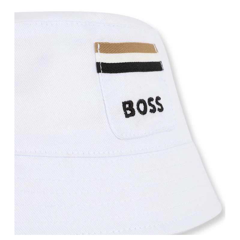 Hugo Boss Baby - FISHERMAN's HAT WITH FASTENERS - Image 4