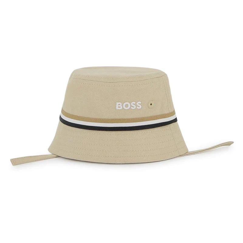 Hugo Boss Baby - FISHERMAN's HAT WITH FASTENERS Stone