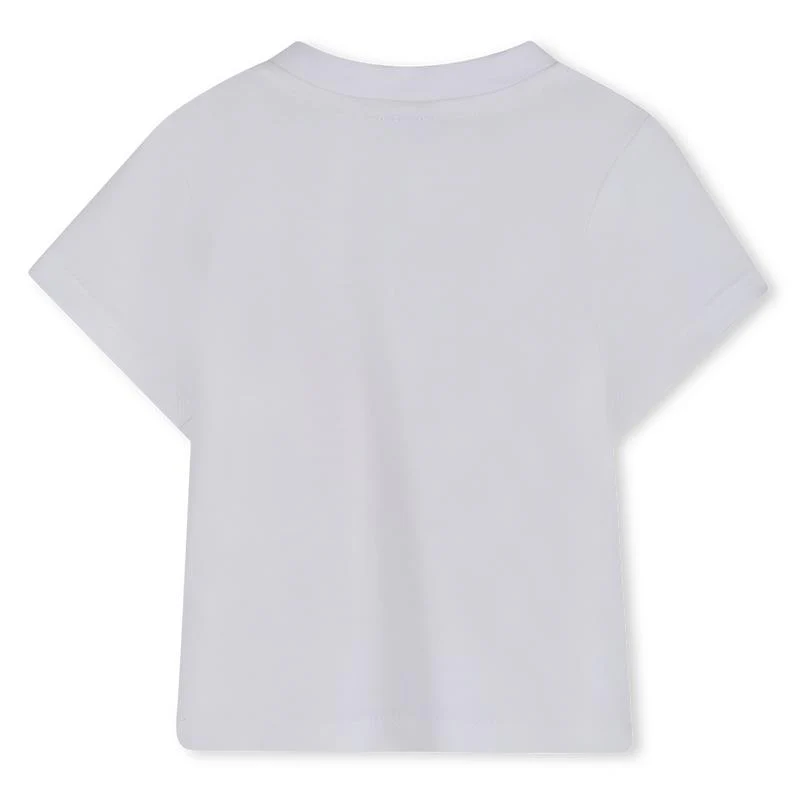 Hugo Boss Baby - Infant Short Sleeve Tee W/ Red Panda Graphic White - Image 2