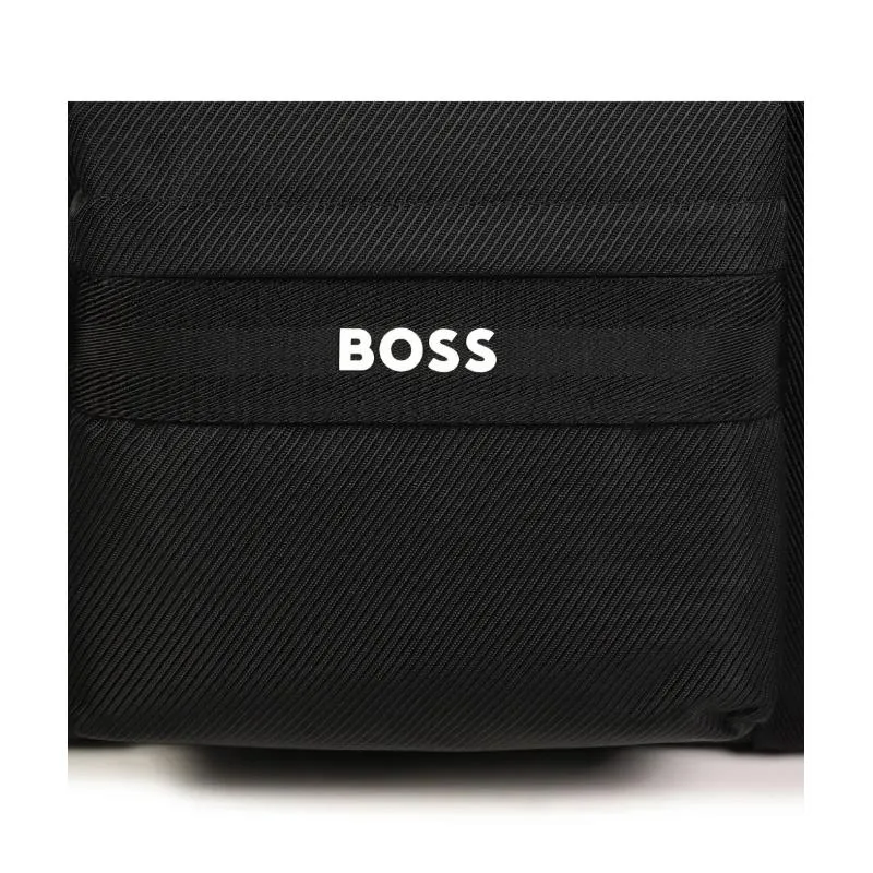 Hugo Boss Baby - Logo Applique Changing Bag Black - Image 4