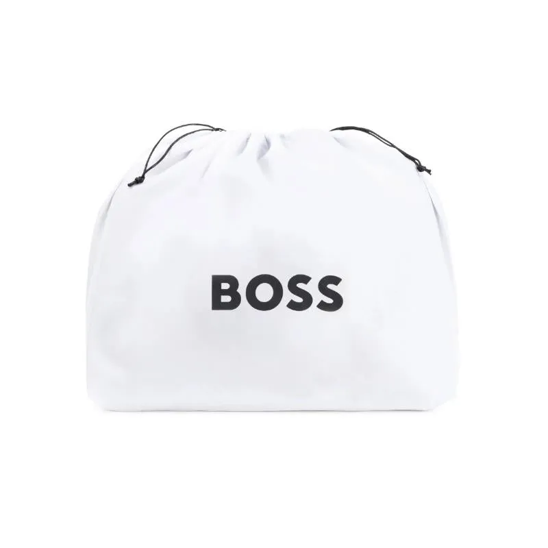 Hugo Boss Baby - Logo Applique Changing Bag Black - Image 7