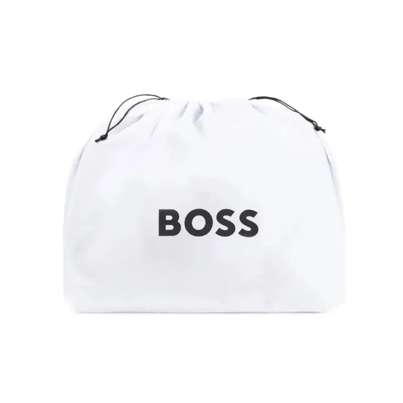 Hugo Boss Baby - Logo Patch Changing Diaper Bag Black - Image 6