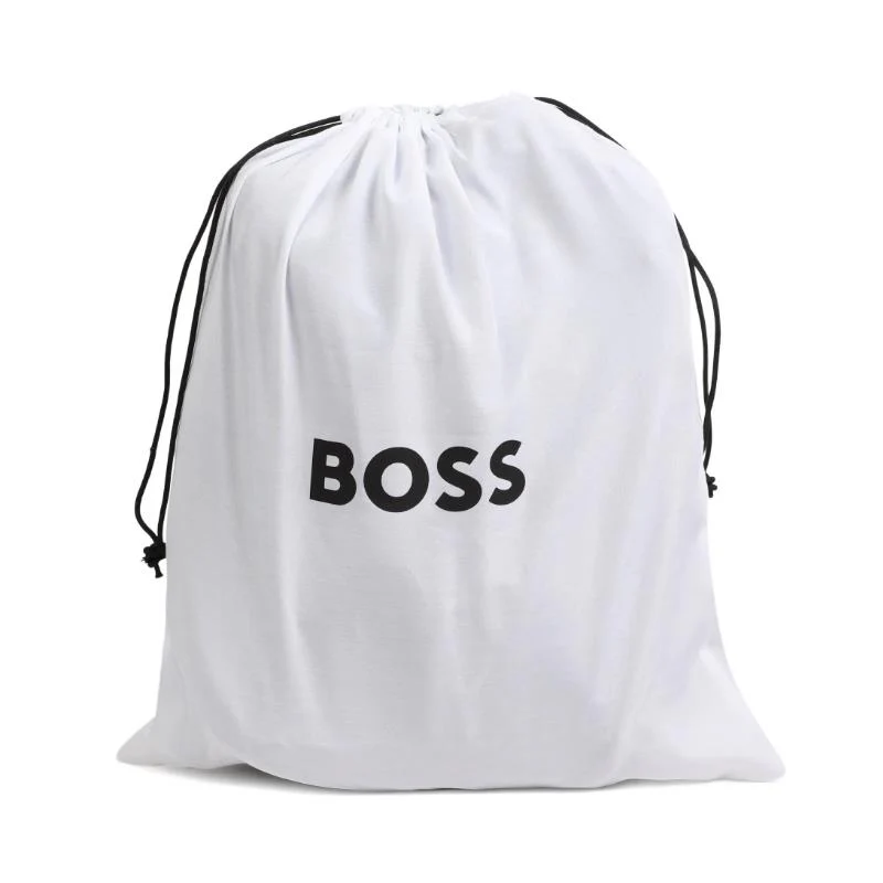 Hugo Boss Baby - Logo-Patch Rucksack Backpack, Navy - Image 6