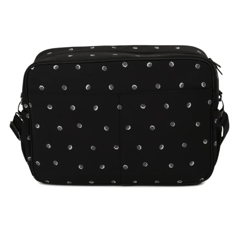 Hugo Boss Baby - Monogram-Print Changing Bag, Black - Image 2