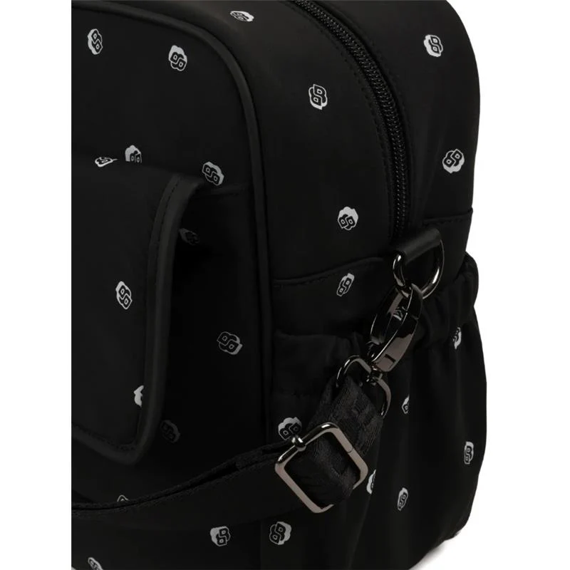 Hugo Boss Baby - Monogram-Print Changing Bag, Black - Image 5