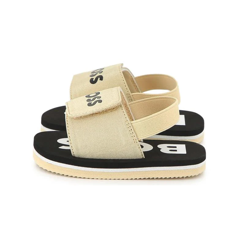 Hugo Boss Baby - Sandals Beige With Boss Logo - Image 5