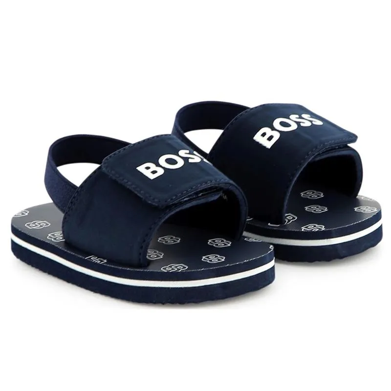 Hugo Boss Baby - Sandals Navy With Boss Logo