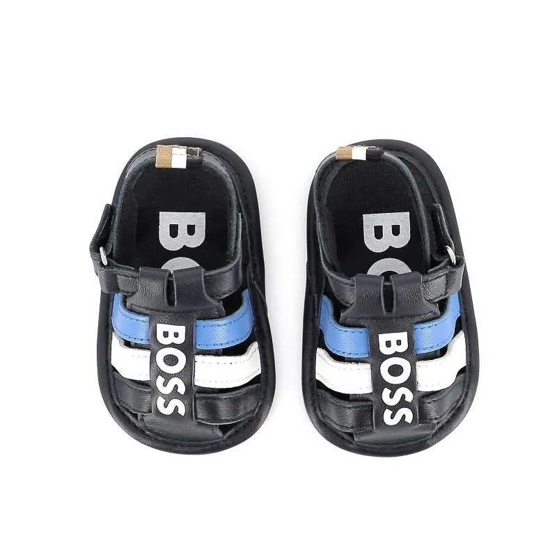 Hugo Boss Baby - Sandals Navy With Boss Logo - Image 4