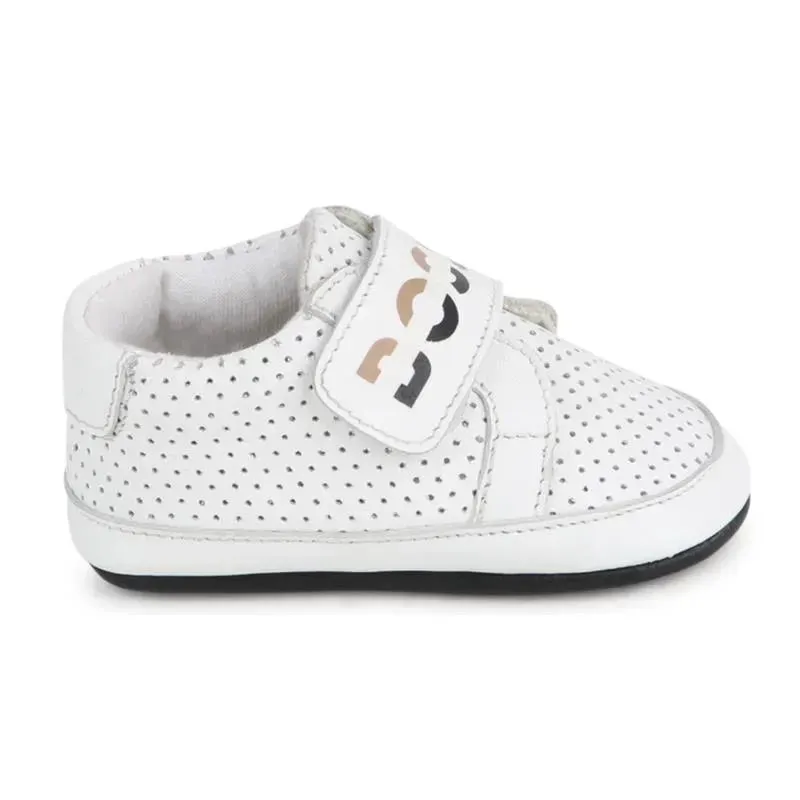 Hugo Boss Baby - Slippers Boy Sneaker, White, Beige And Black - Image 2