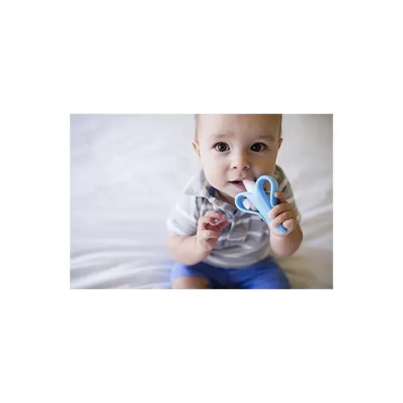 Baby Banana - Infant Toothbrush, Blue - Image 3