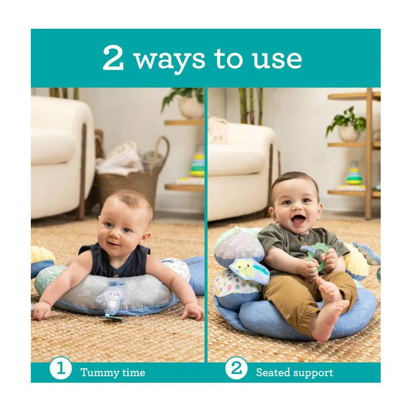 Infantino - 2-In-1 Tummy Time & Seated Support - Image 5