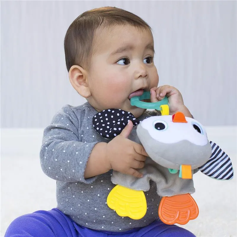 Infantino - Cuddly Teether, Penguin - Image 3