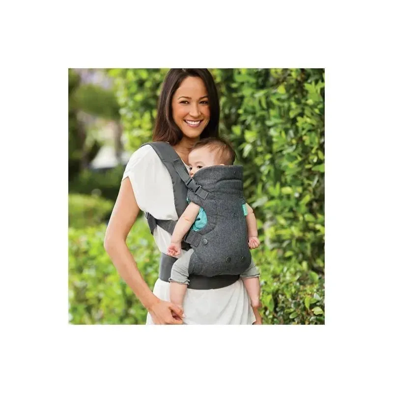 Infantino Flip Advanced 4-in-1 Convertible Carrier, Light Grey - Image 4