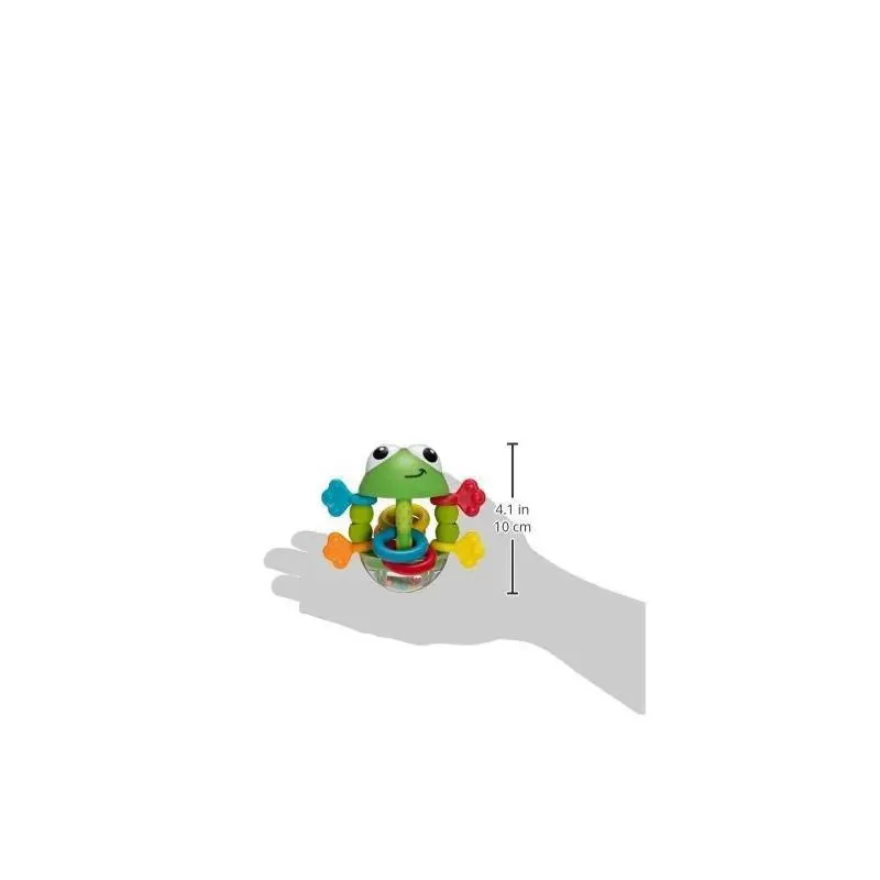 Infantino Flip Flop Frog Rattle, Multicolor - Image 4
