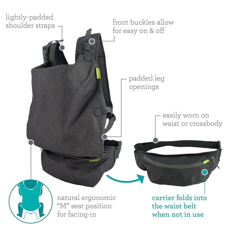 Infantino - Fold & Go 2-In-1 Carrier - Image 2
