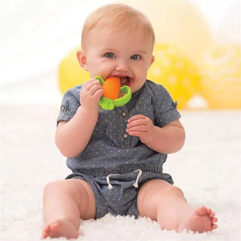 Infantino - Good Bites Textured Carrot Teether - Image 2