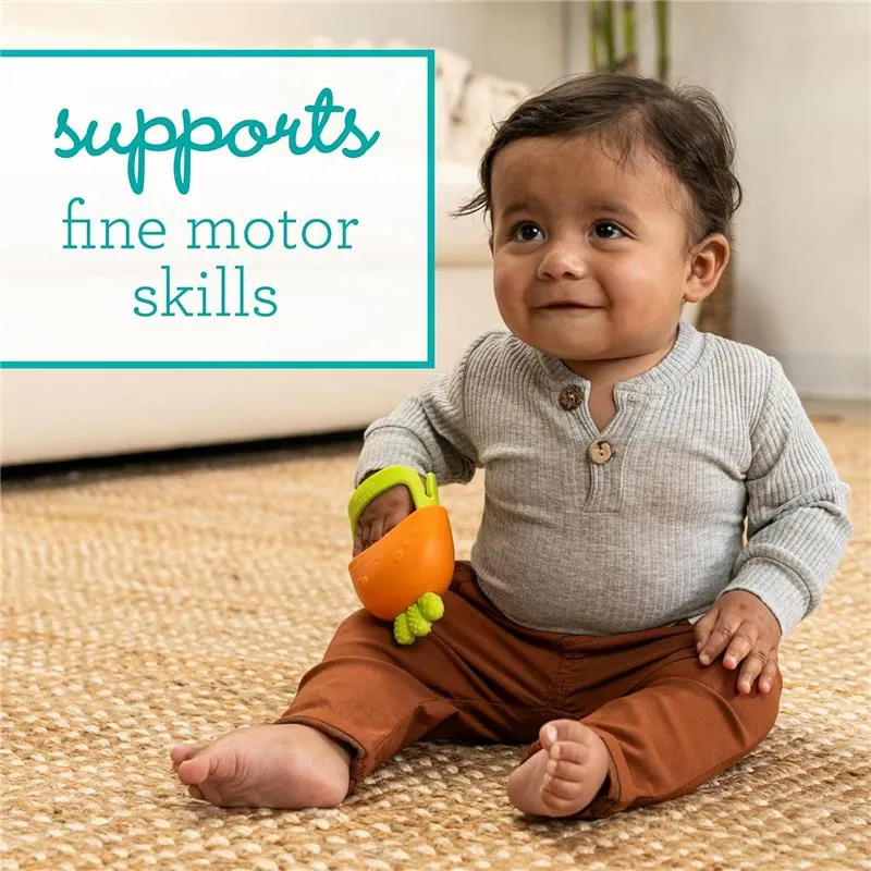 Infantino - Handy Dandy Teething Miitt, Carrot - Image 8