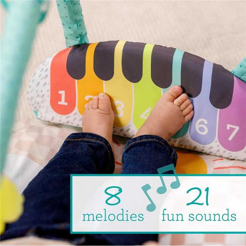 Infantino - Kick N Keys 7-In-1 Musical Piano Activity Gym - Image 12