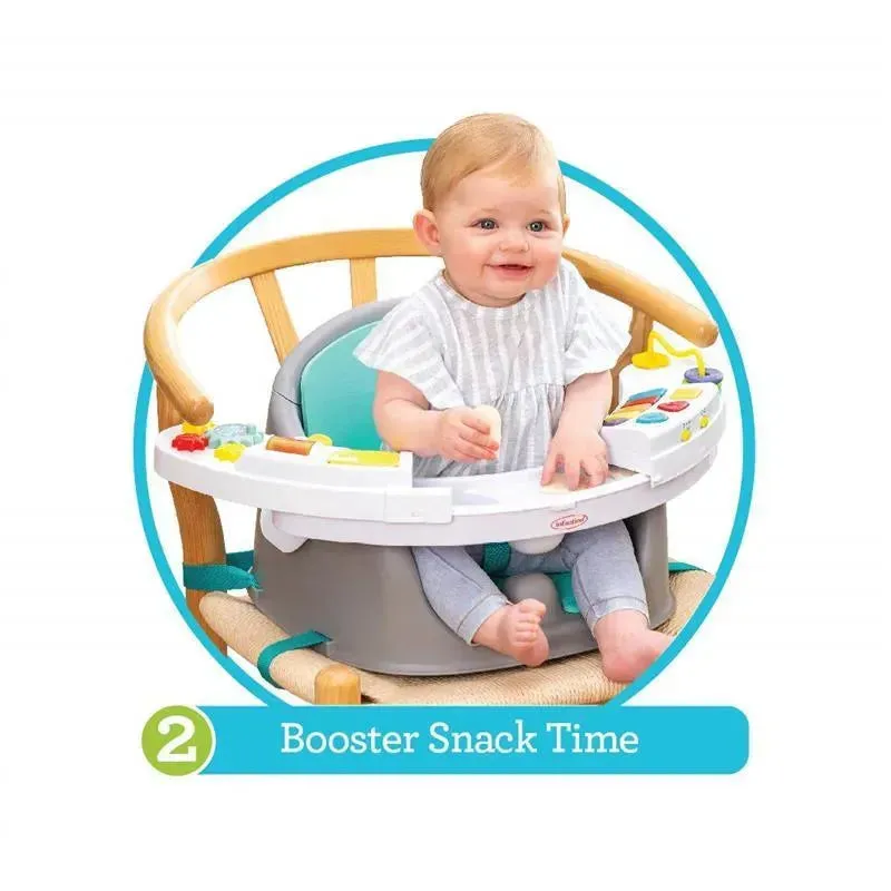 Infantino Music & Lights 3-In-1 Discovery Seat & Booster, Infant Activity Seat and Feeding Chair - Image 8