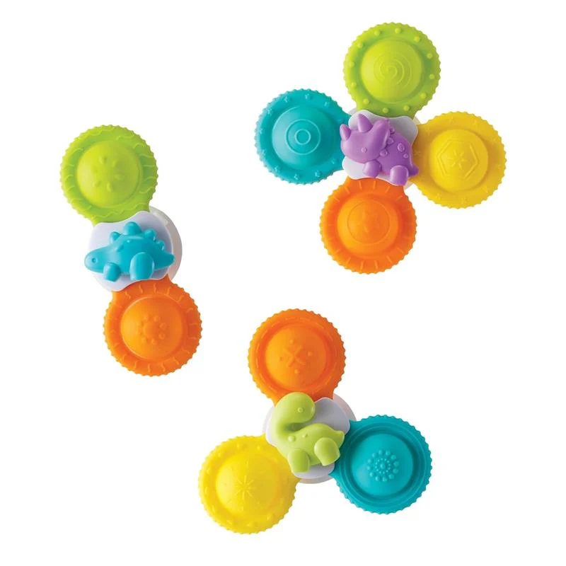 Infantino - Silicone Bath Pop Spinners