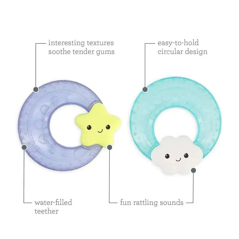 Infantino - Soothe & Shake Water Teethers - Image 2