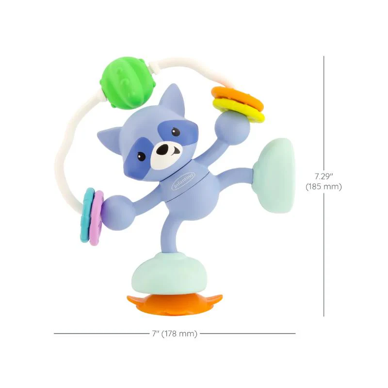 Infantino - Stick & Spin Pal, Raccoon - Image 5
