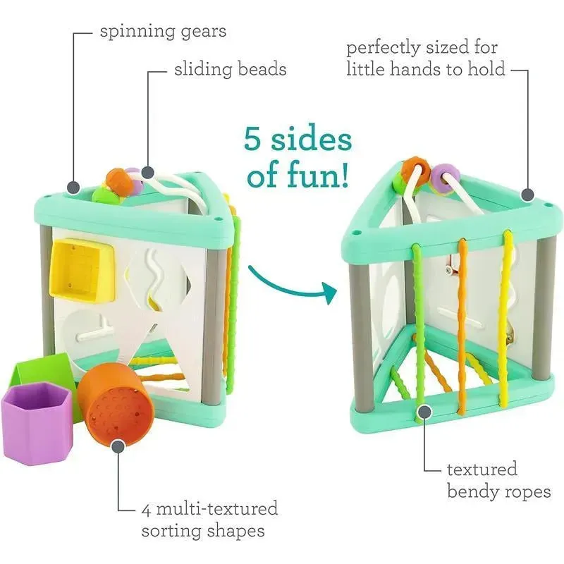 Infantino - Wee Wild Ones - Activity Triangle & Shape Sorter - Image 2