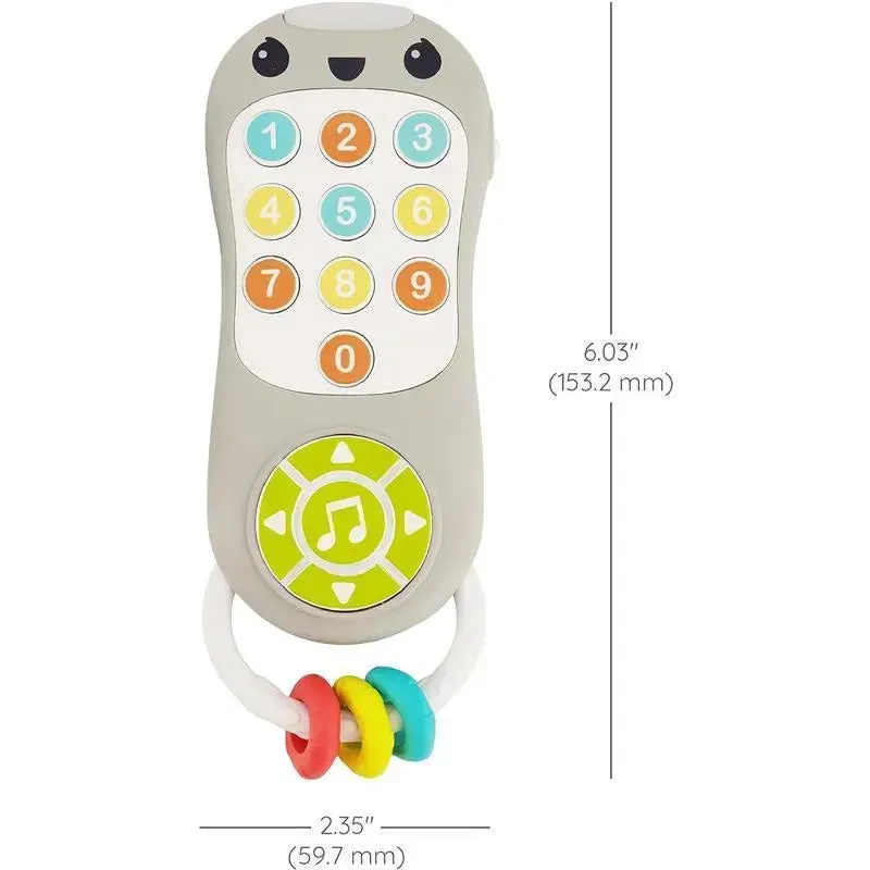 Infantino - Wee Wild Ones Music & Light Pretend Remote Control - Image 2