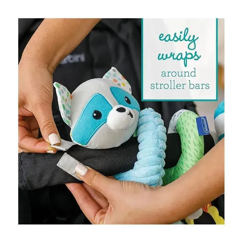 Infantino - Wee Wild Ones - Spiral Activity Toy, Raccoon - Image 3