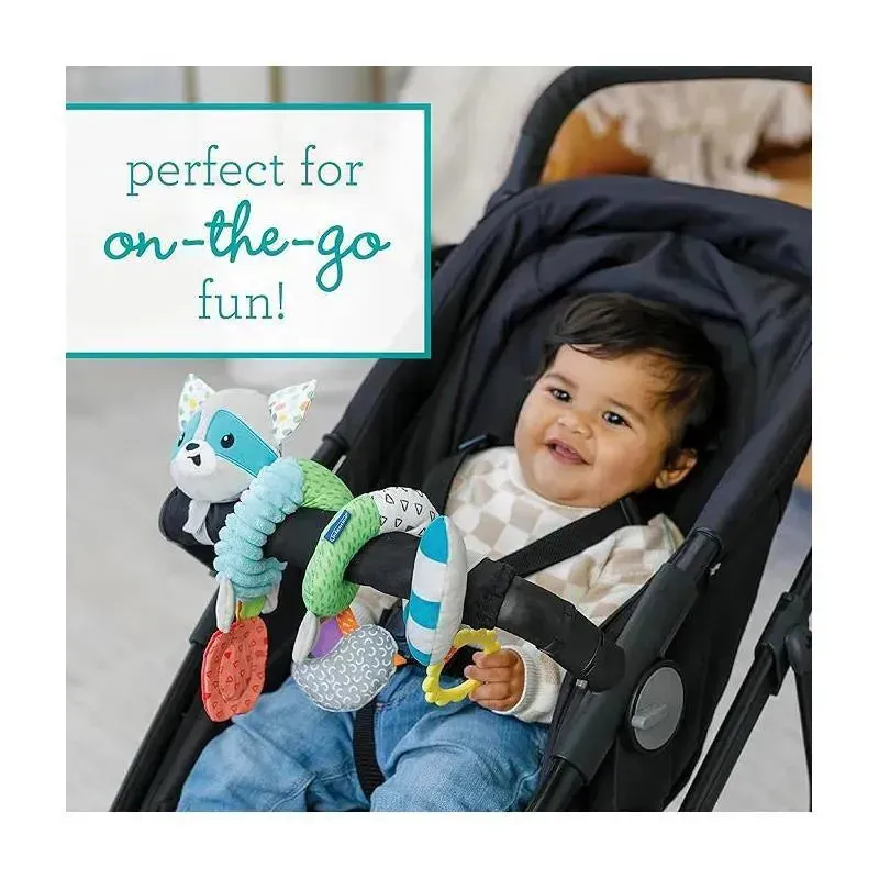 Infantino - Wee Wild Ones - Spiral Activity Toy, Raccoon - Image 4