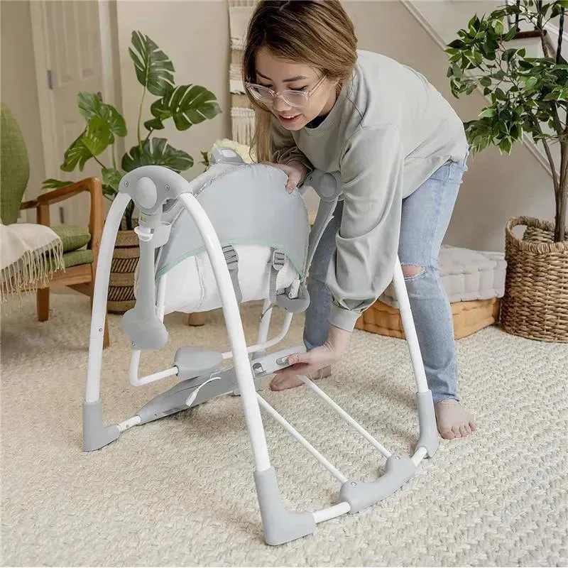 Ingenuity - ConvertMe 2-in-1 Compact Portable Automatic Baby Swing & Infant Seat, Wimberly - Image 10