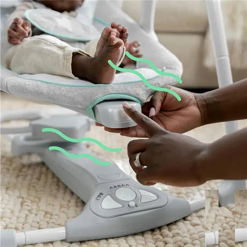 Ingenuity - ConvertMe 2-in-1 Compact Portable Automatic Baby Swing & Infant Seat, Wimberly - Image 7