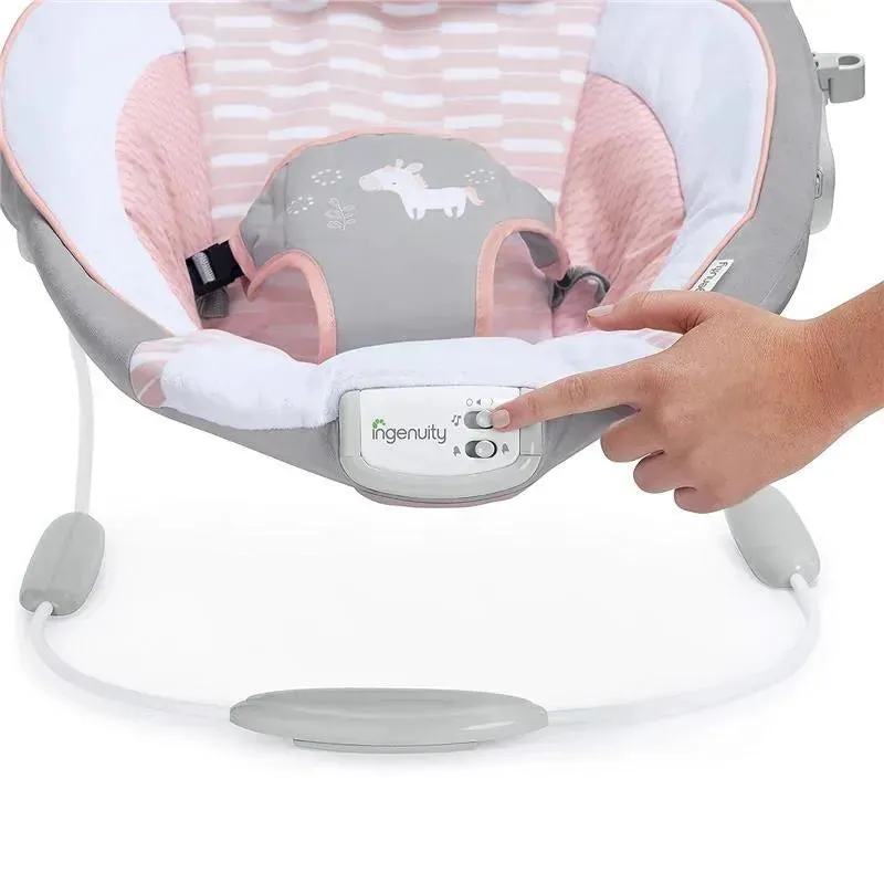 Ingenuity - Soothing Baby Bouncer Infant Seat with Vibrations - Image 6