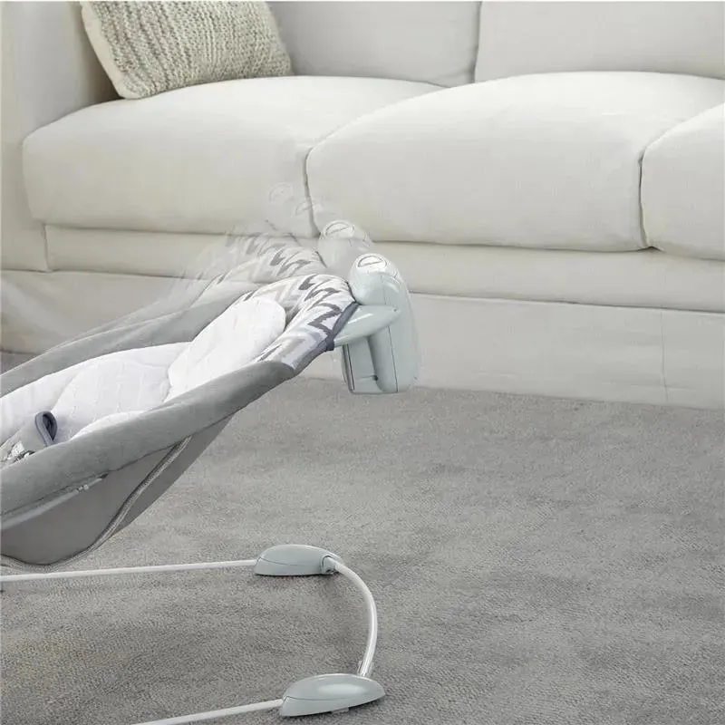 Ingenuity - SmartBounce Automatic Baby Bouncer Seat with White Noise, Braden - Image 4